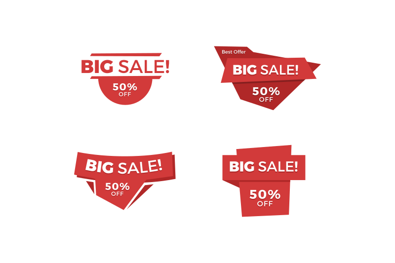 big-sale-50-off-label-icon