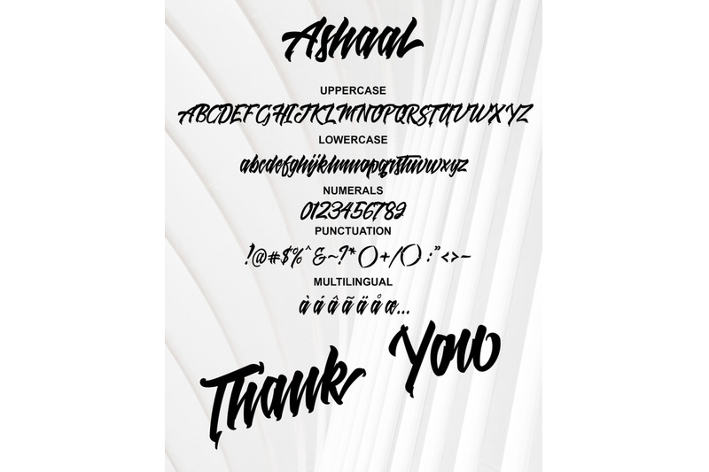 ashaal-typeface