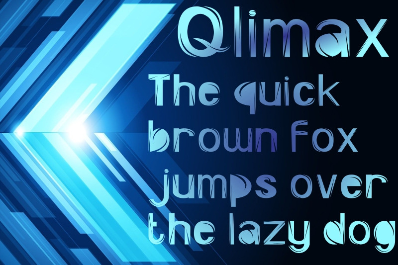 Qlimax Modern Font By Iwm Design Thehungryjpeg Com