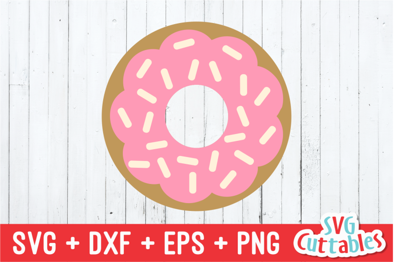 Download Donut with Sprinkles | Food | SVG Cut File By Svg ...