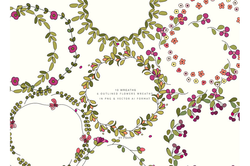 hand-draw-flowers-clipart-individual-elements