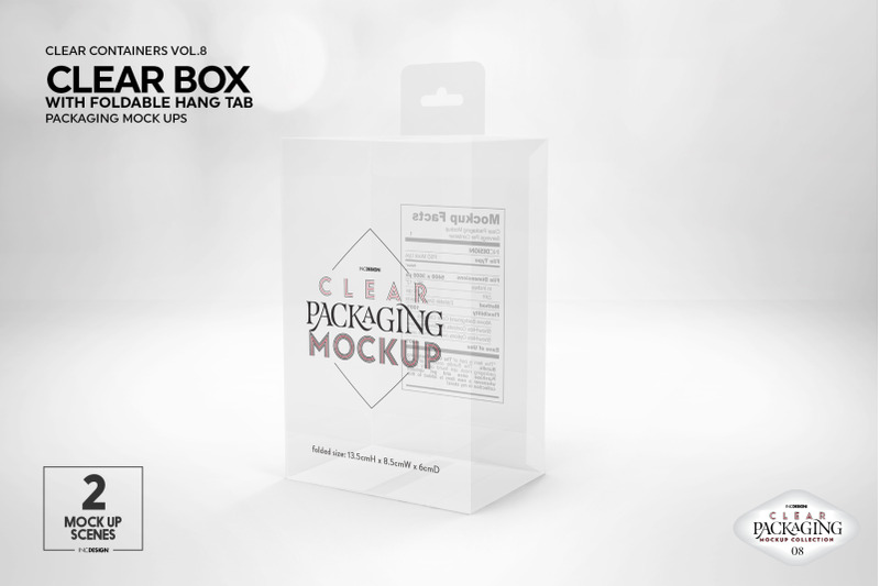 Download Vol 8 Clear Packaging Mockups By Inc Design Studio Thehungryjpeg Com