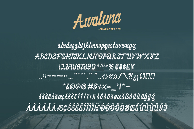 awaluna-font