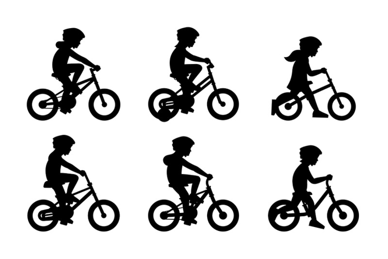 set-of-girls-riding-bike