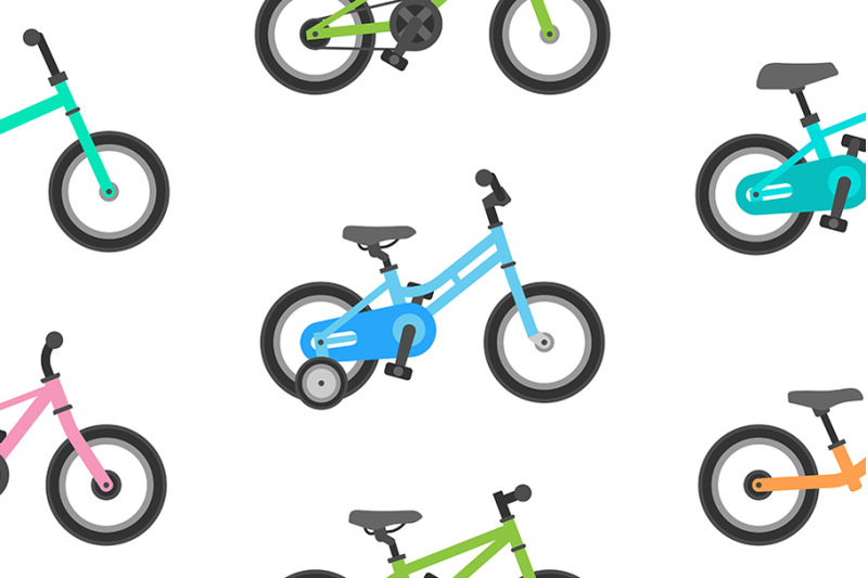 pattern-with-kids-bicycles