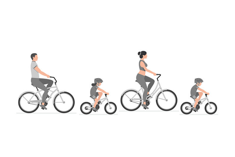 family-riding-bicycle-together