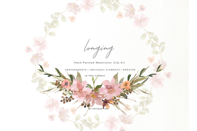 watercolor-dusty-pink-and-purple-flowers-clipart-set