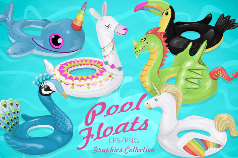 pool-floats-collection