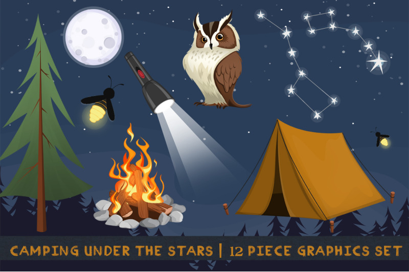 camping-under-the-stars-graphics
