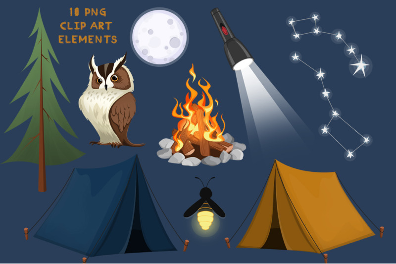 camping-under-the-stars-graphics