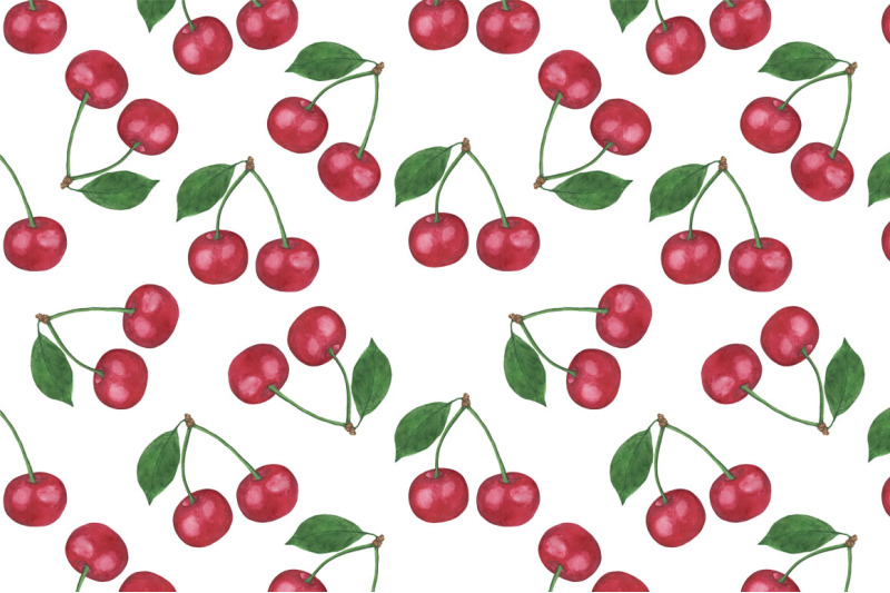 cherry-watercolor-cherry-berry-watercolor-cherry-pattern