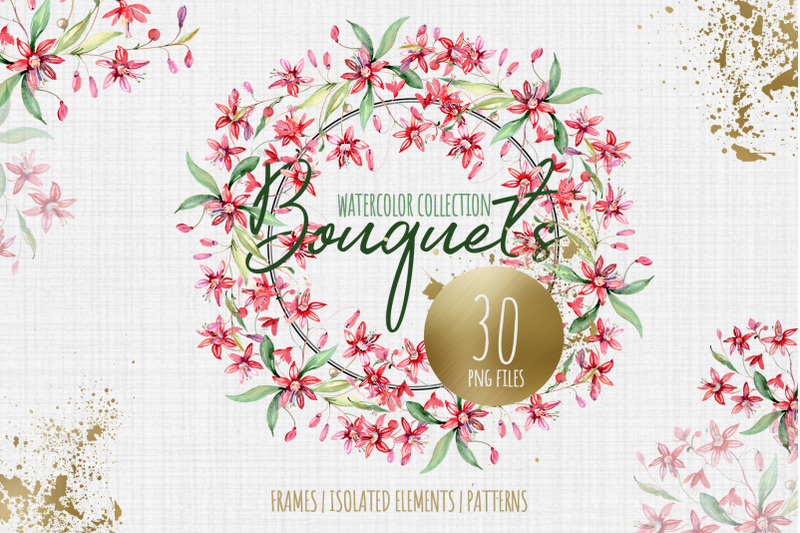 bouquets-may-sun-red-watercolor-png