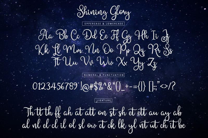 shining-glory-script-font