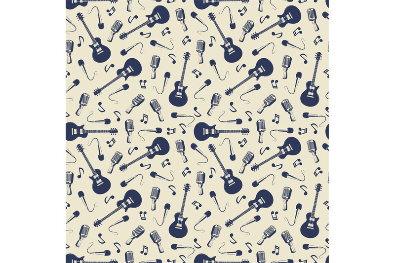 vintage-musical-seamless-pattern-with-guitars-microphones