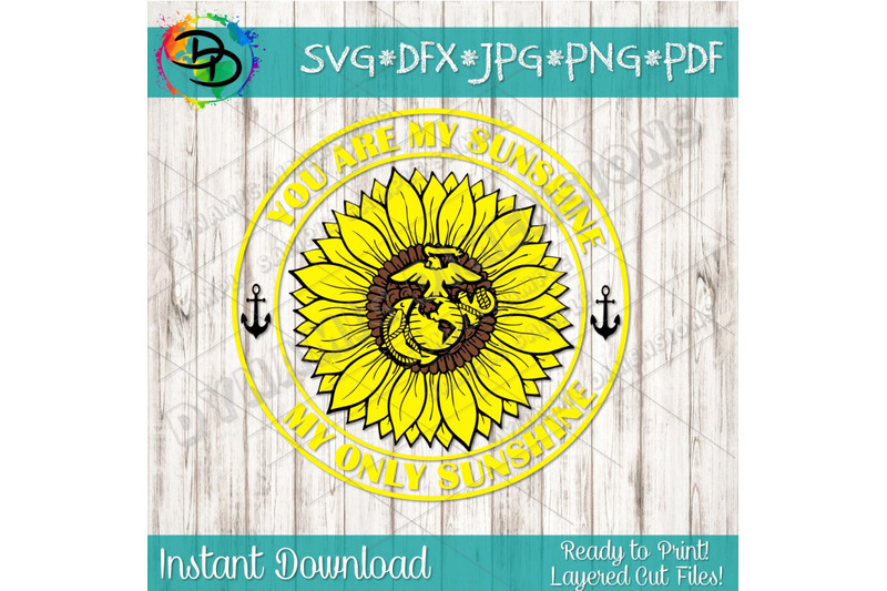 you-are-my-sunshine-sunflower-us-marines-svg-marines-svg-marines-sun