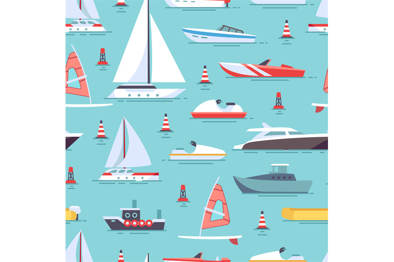 sailboats-and-boats-seamless-pattern-design