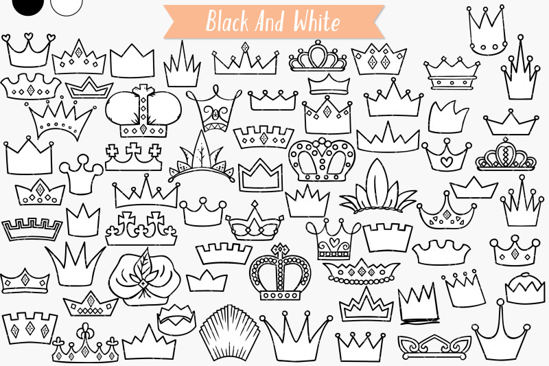 crowns-hand-drawn-princess-tiara-king-queen-royal-doodles