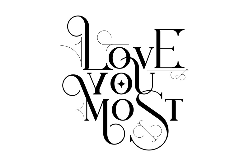 Love You Most Svg Png Eps By Studio 26 Design Co Thehungryjpeg Com