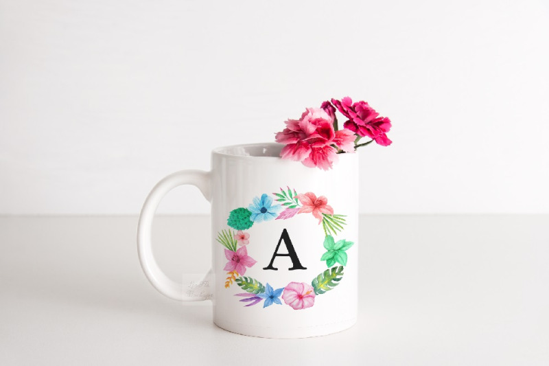 mockup-mug-sublimation-coffee-minimal-cup-mock-up-pink-stock-photo
