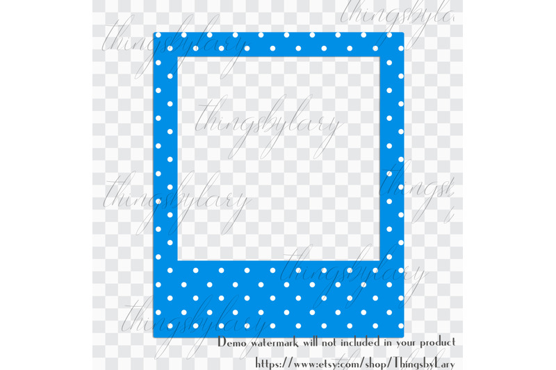 254-polka-dot-polaroid-photo-booth-baby-shower-photo-frames