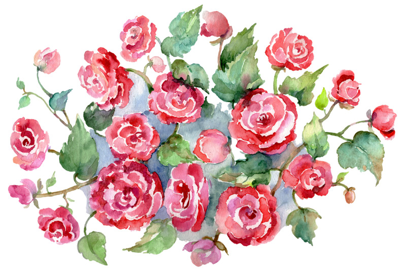 bouquet-of-roses-pinks-metamorphosis-watercolor-png