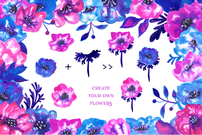 ink-flowers