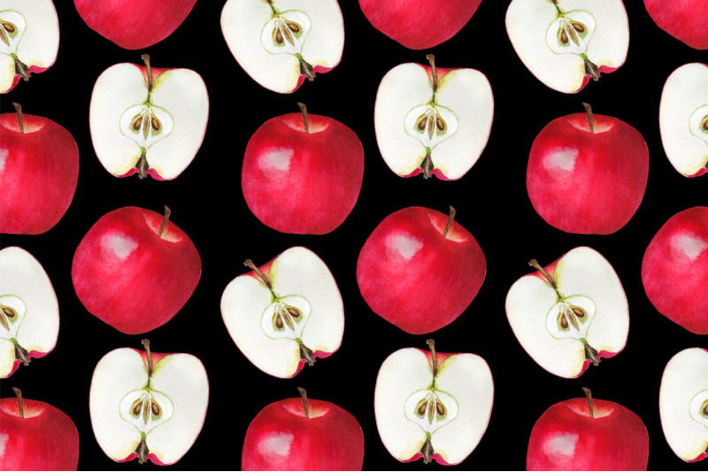 apples-watercolor-fruits-apples-watercolor-apples-pattern