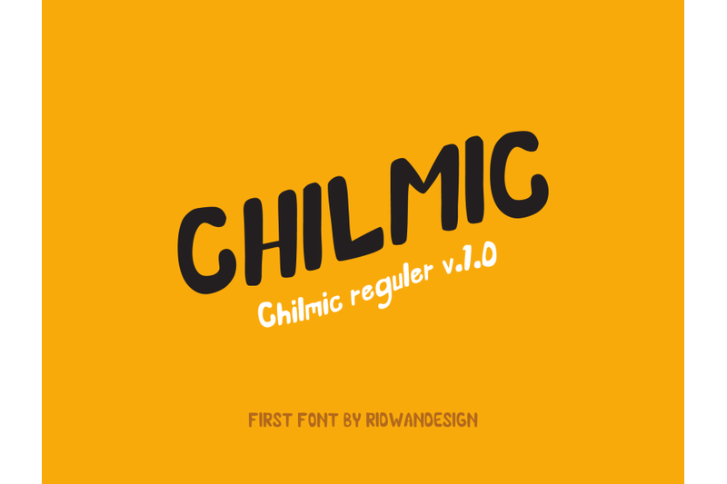 chilmic-comic-font