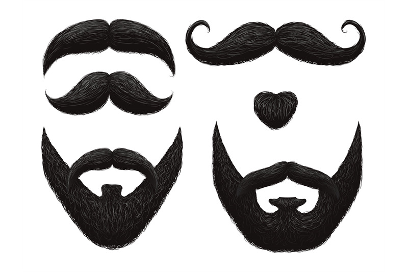 male-beards-and-mustache-barbershop-templates