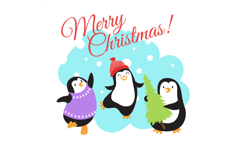 christmas-winter-holidays-vector-greeting-card-with-cute-cartoon-pengu