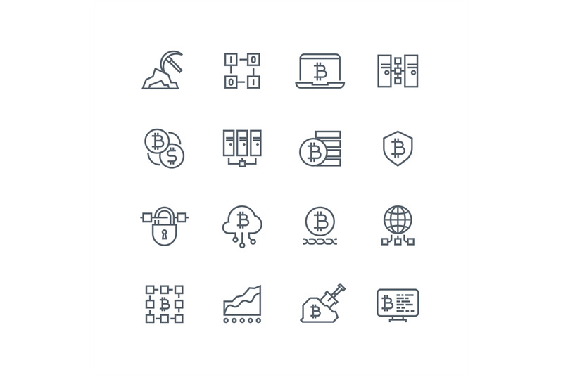 blockchain-and-cryptocurrency-line-vector-icons
