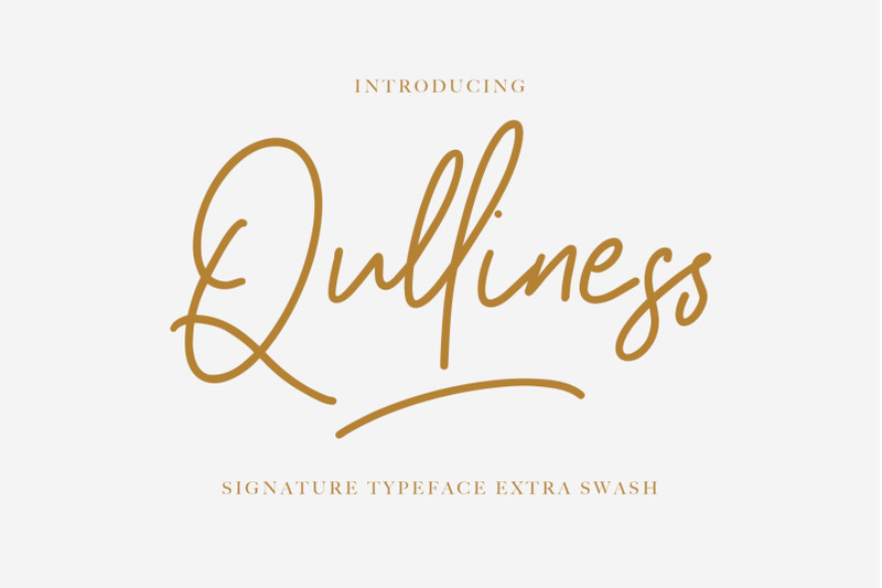 qulliness-signature-font