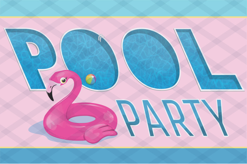 pool-party-invitation-graphics-kit