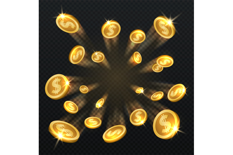 golden-dollar-coins-explosion-isolated-vector-illustration-for-financ