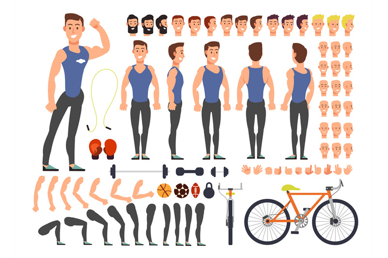 cartoon-man-athlete-vector-character-constructor-with-set-of-body-part