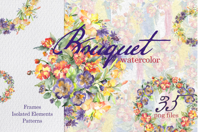 beautiful-bouquets-watercolor-png