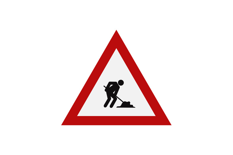 road-sign-of-work-in-progress