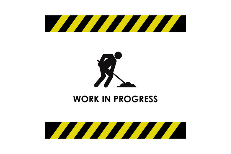 road-sign-of-work-in-progress