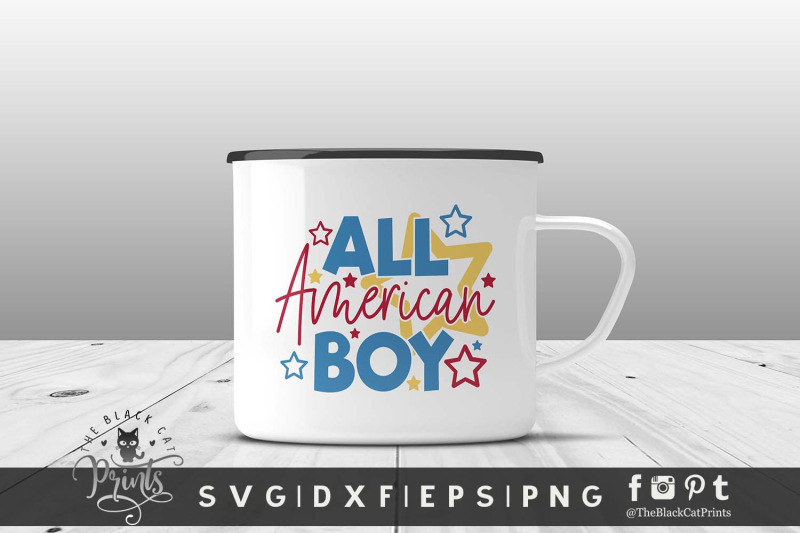 all-american-boy-svg-dxf-eps-png