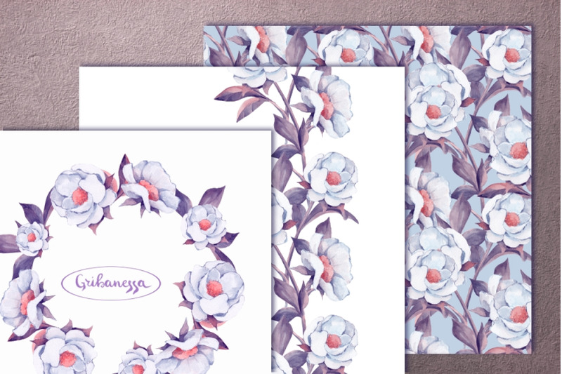 wreath-border-and-pattern-floral-set-for-design