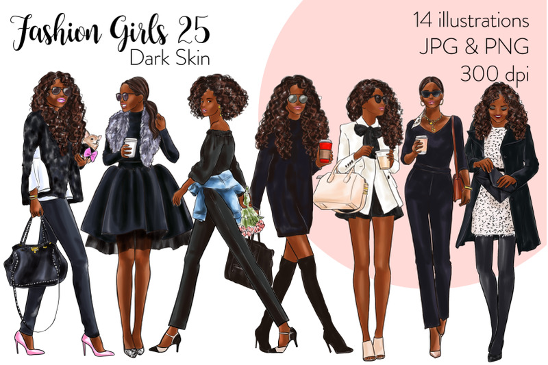 watercolor-fashion-clipart-fashion-girls-25-dark-skin