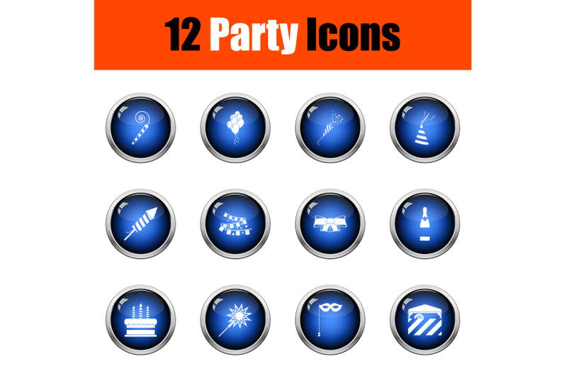 party-icon-set