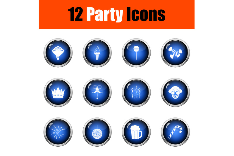 party-icon-set