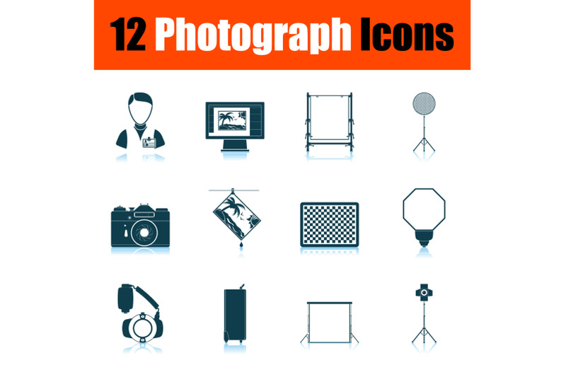 photograph-icon-set