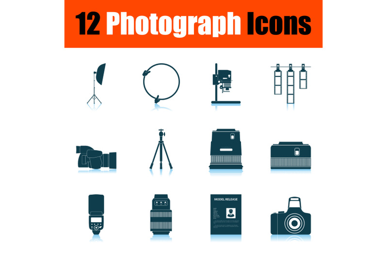 photograph-icon-set