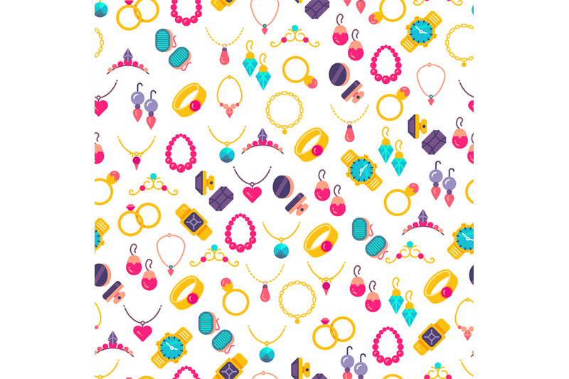 colorful-jewelry-icons-seamless-pattern