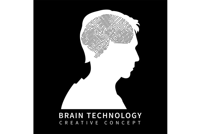 male-head-silhouette-with-chip-brain-on-black-background