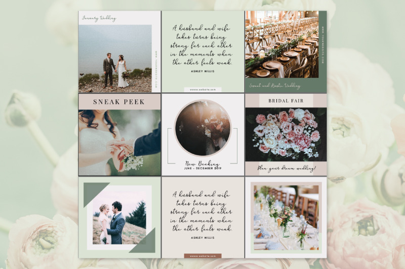 wedding-social-media-templates