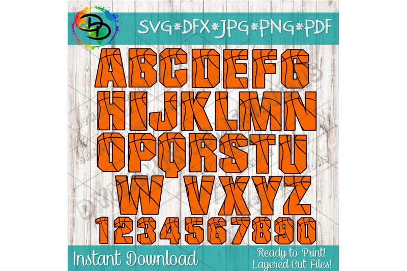 basketball-svg-basketball-font-alphabet-basketball-letters-numbers