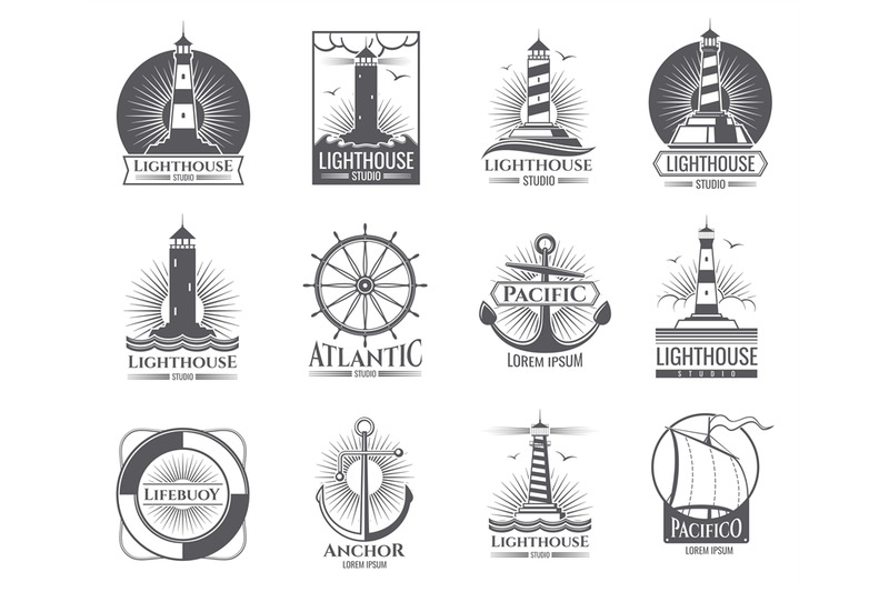 vintage-nautical-labels-with-light-house-sea-boat-and-anchors-old-na